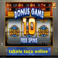 tabela taco online